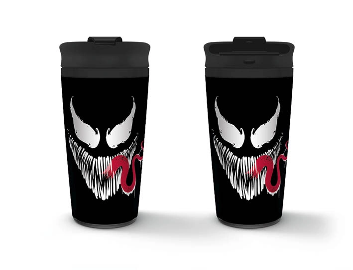 E-shop Pyramid International Cestovní hrnek Venom Face 425 ml