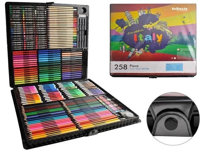 E-shop BelacioArtCollection No.8643 Sada na maľovanie a kreslenie 258 ks