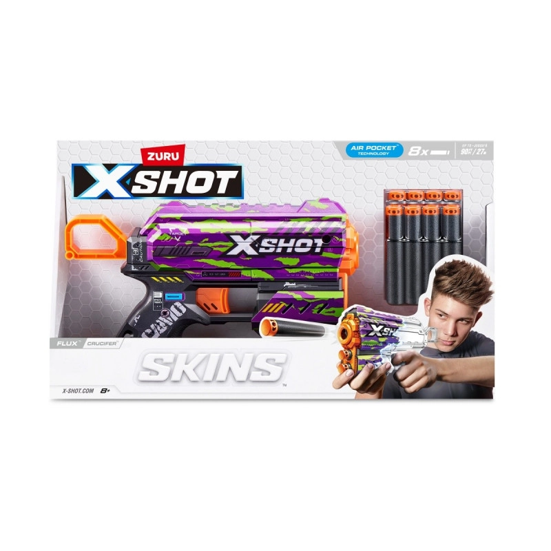 E-shop SKINS FLUX Launcher (8 šípov) Crucifer