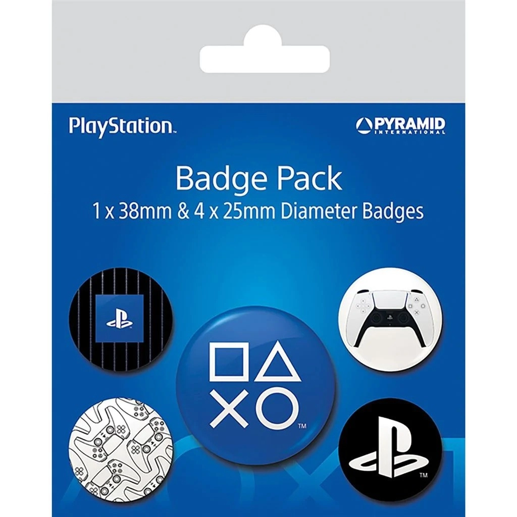 Pyramid International Set odznaků Playstation