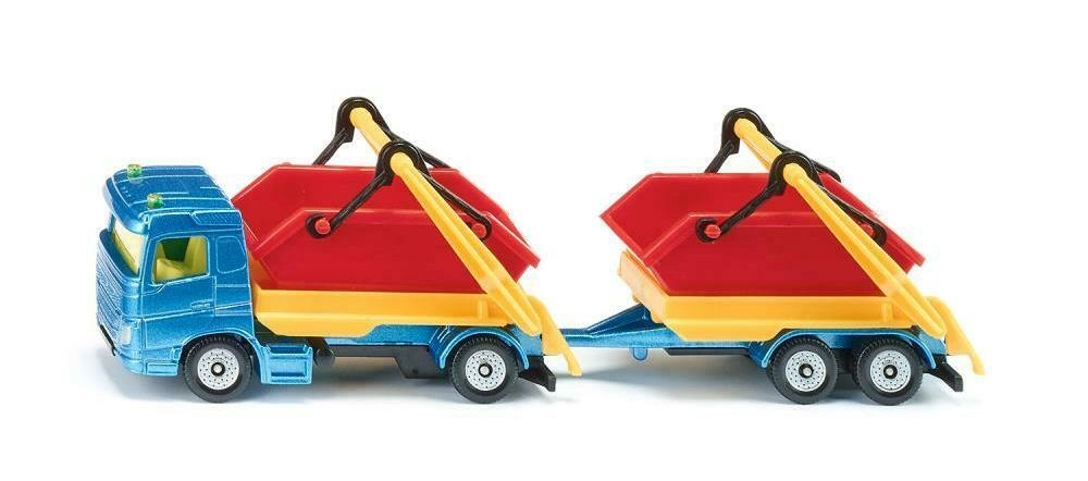 E-shop Siku blister Nákladné auto s korbou a vlekom