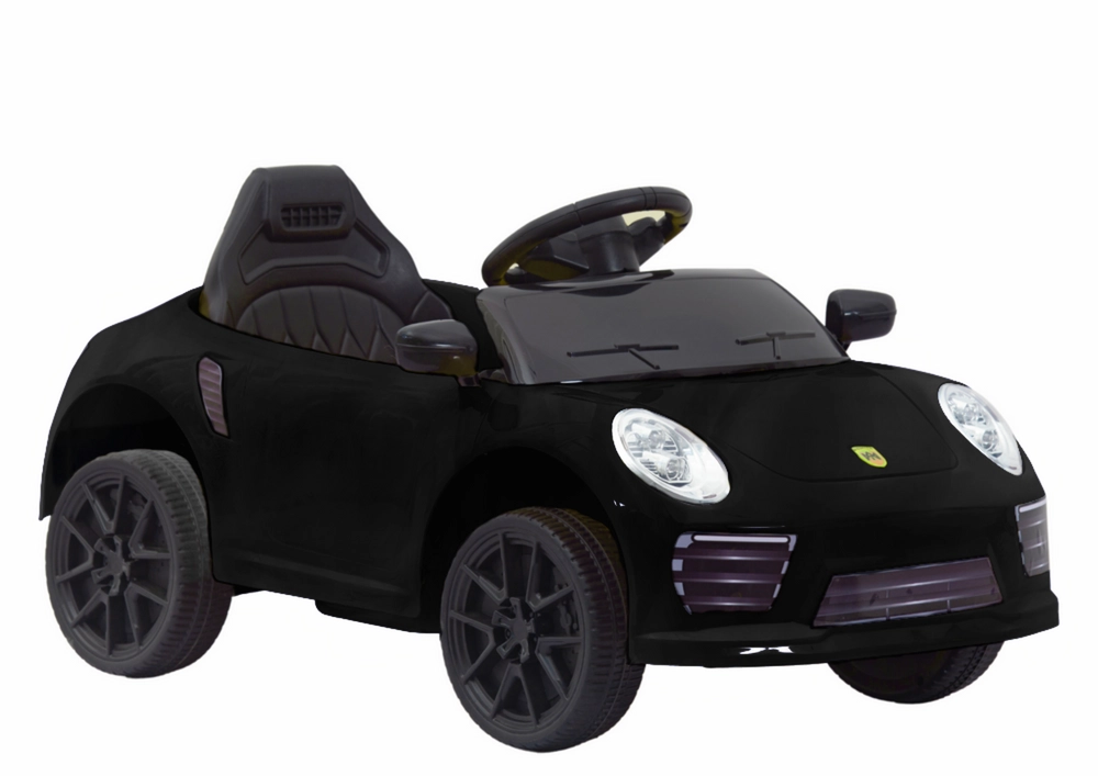 Majlo Toys Detské elektrické autíčko Cabrio čierne