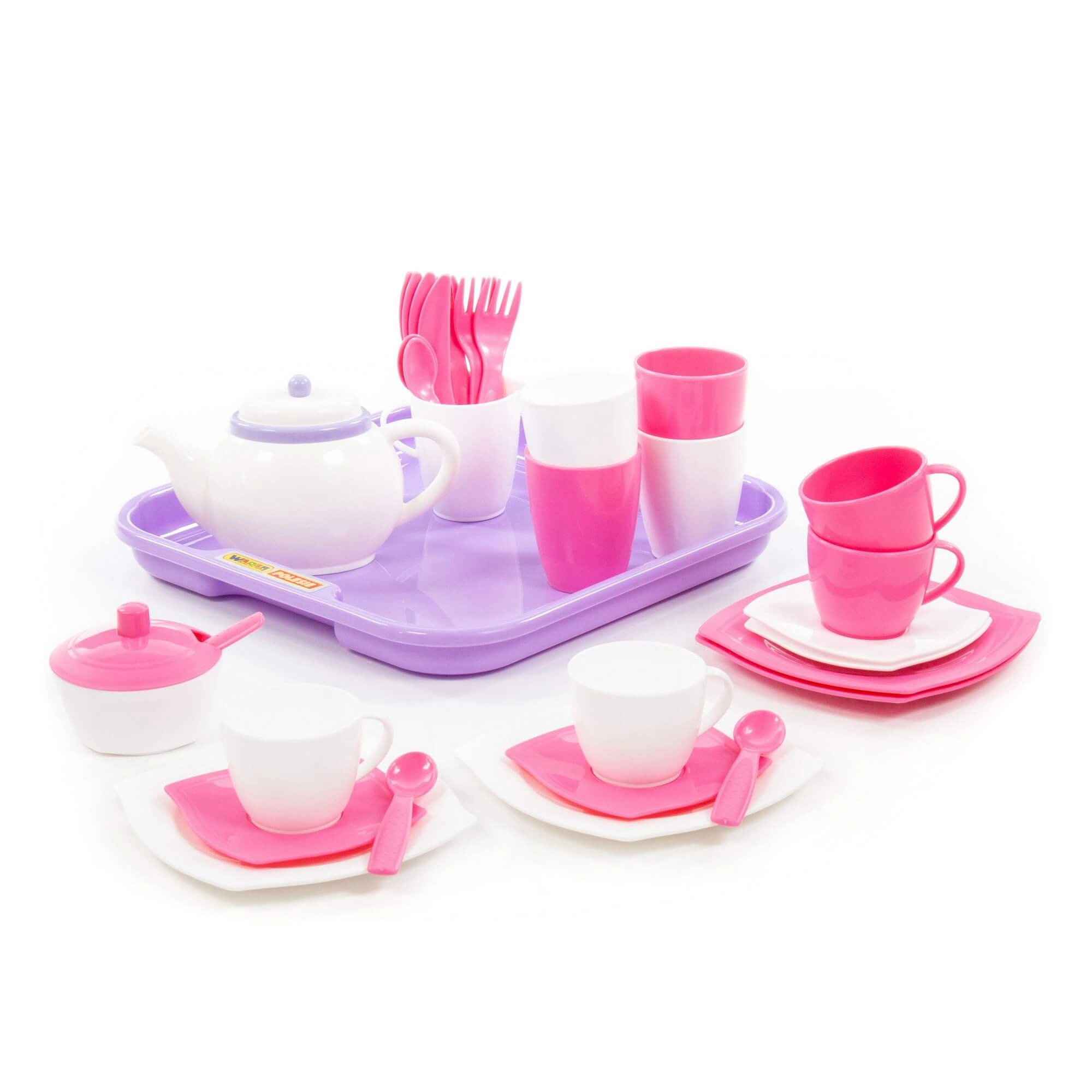 E-shop Polesie Wader čajová súprava Alica pre 4 osoby 28cm