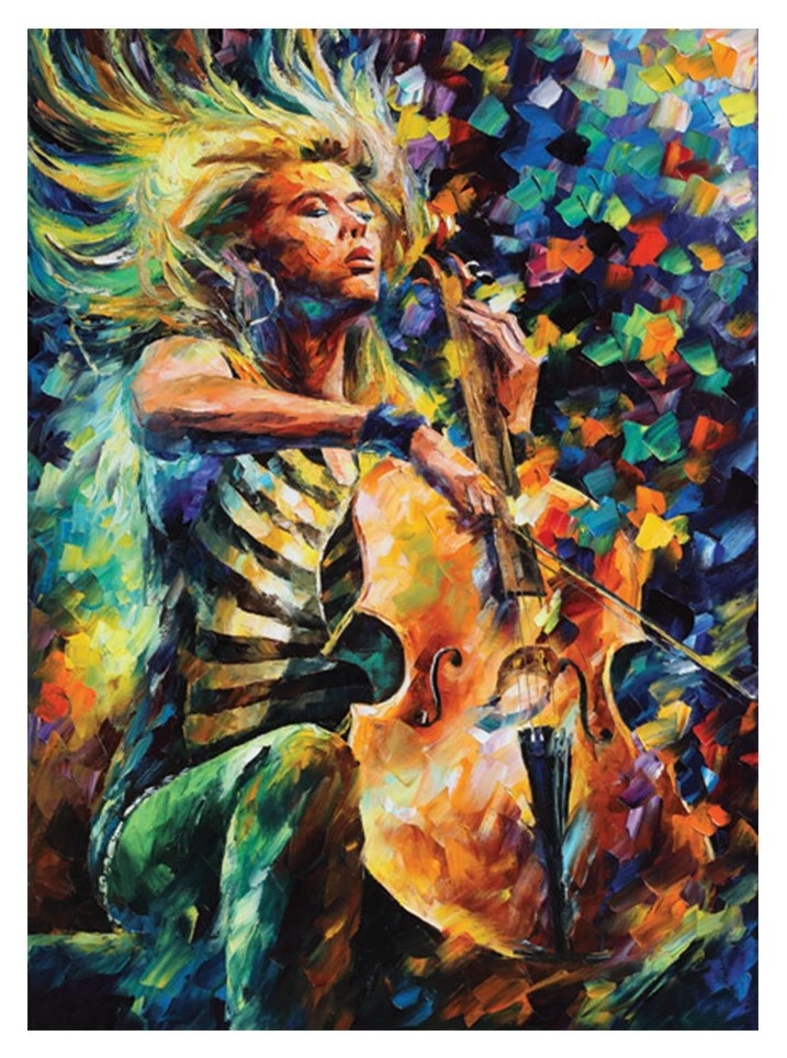 E-shop Puzzle ANATOLIAN Violončelistka 1000 dielikov