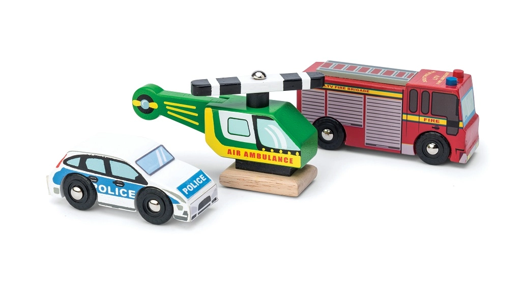 E-shop Le Toy Van set autíčok Záchranári