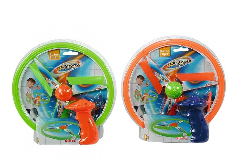 E-shop Simba Létající disk barevný na natažení 27 cm