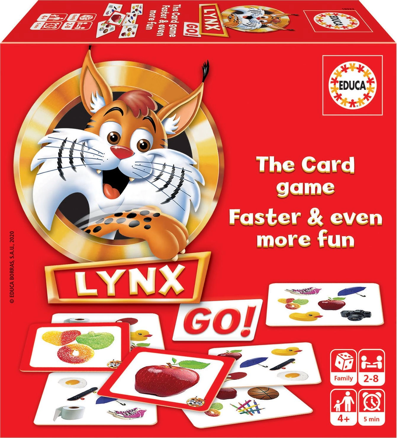 E-shop Educa Rýchly ako rys Lynx go! 6in1 70 obrázkov