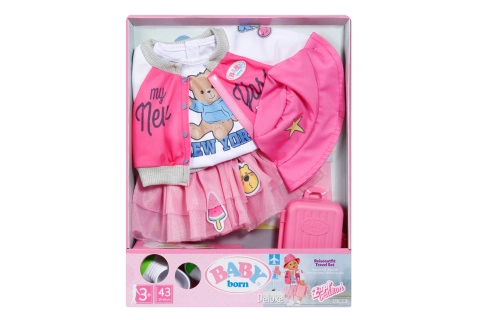 Zapf Creation BABY born Oblečenie na cesty 43 cm