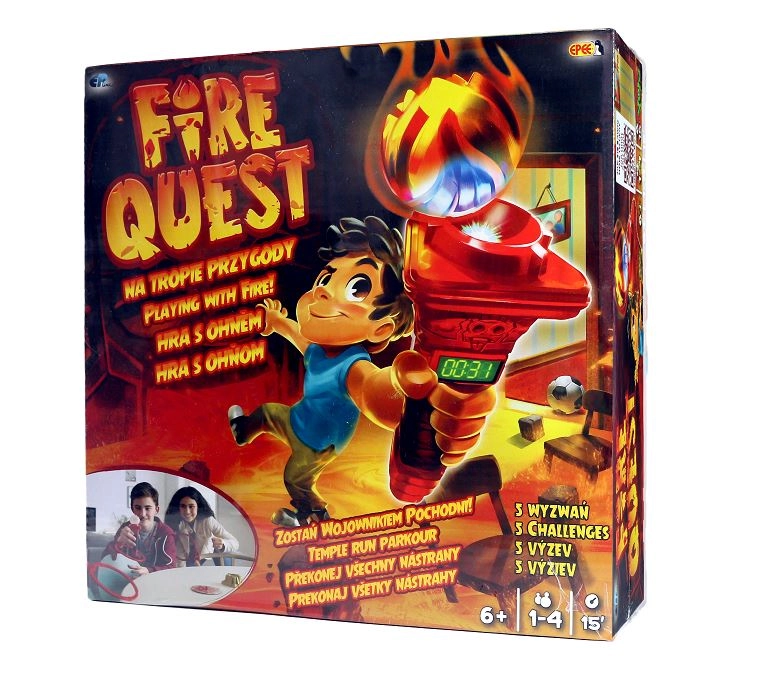 E-shop Fire Quest interaktívna dobrodružná hra s elektronickou pochodňou