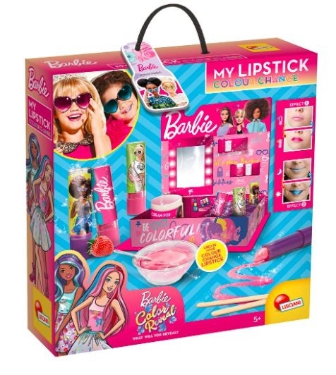E-shop Barbie meniaca farbu – súprava na výrobu leskov na pery
