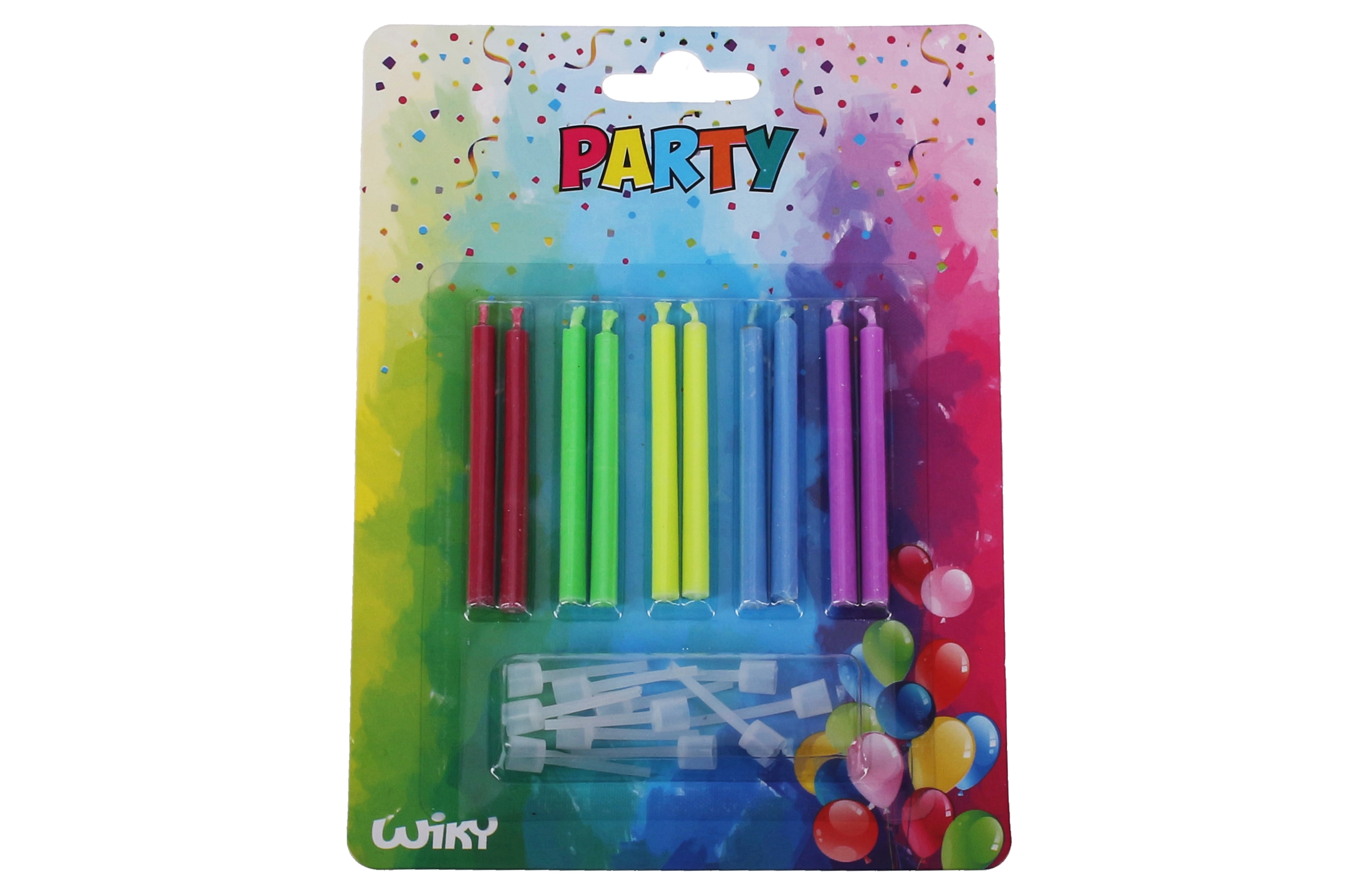 E-shop Tortové W008553 + stojančeky Farebný plameň