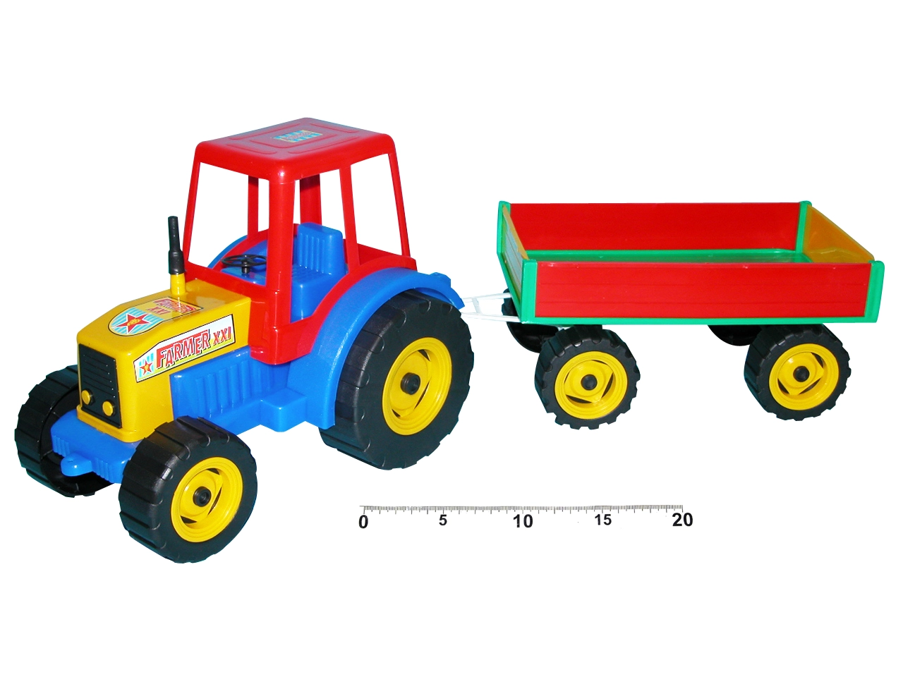 E-shop Wiky Vehicles Traktor s vlečkou