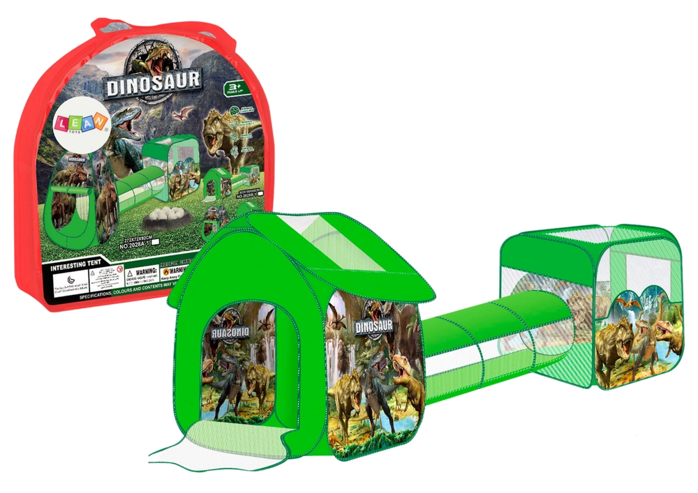 LEAN TOYS Detské ihrisko 3v1 Dinosaury