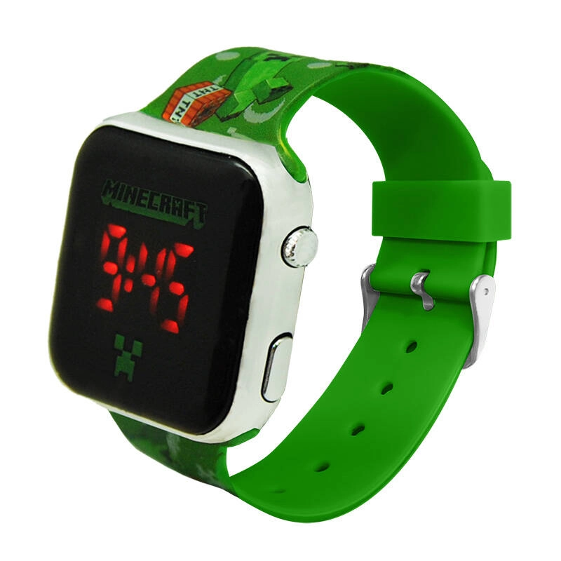 E-shop LED detské hodinky MINECRAFT s digitálnym displejom
