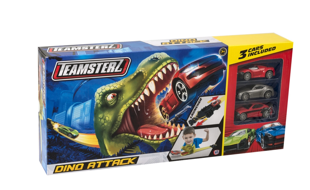 E-shop Halsall Teamsterz dráha dinosaurus se 3 autíčky