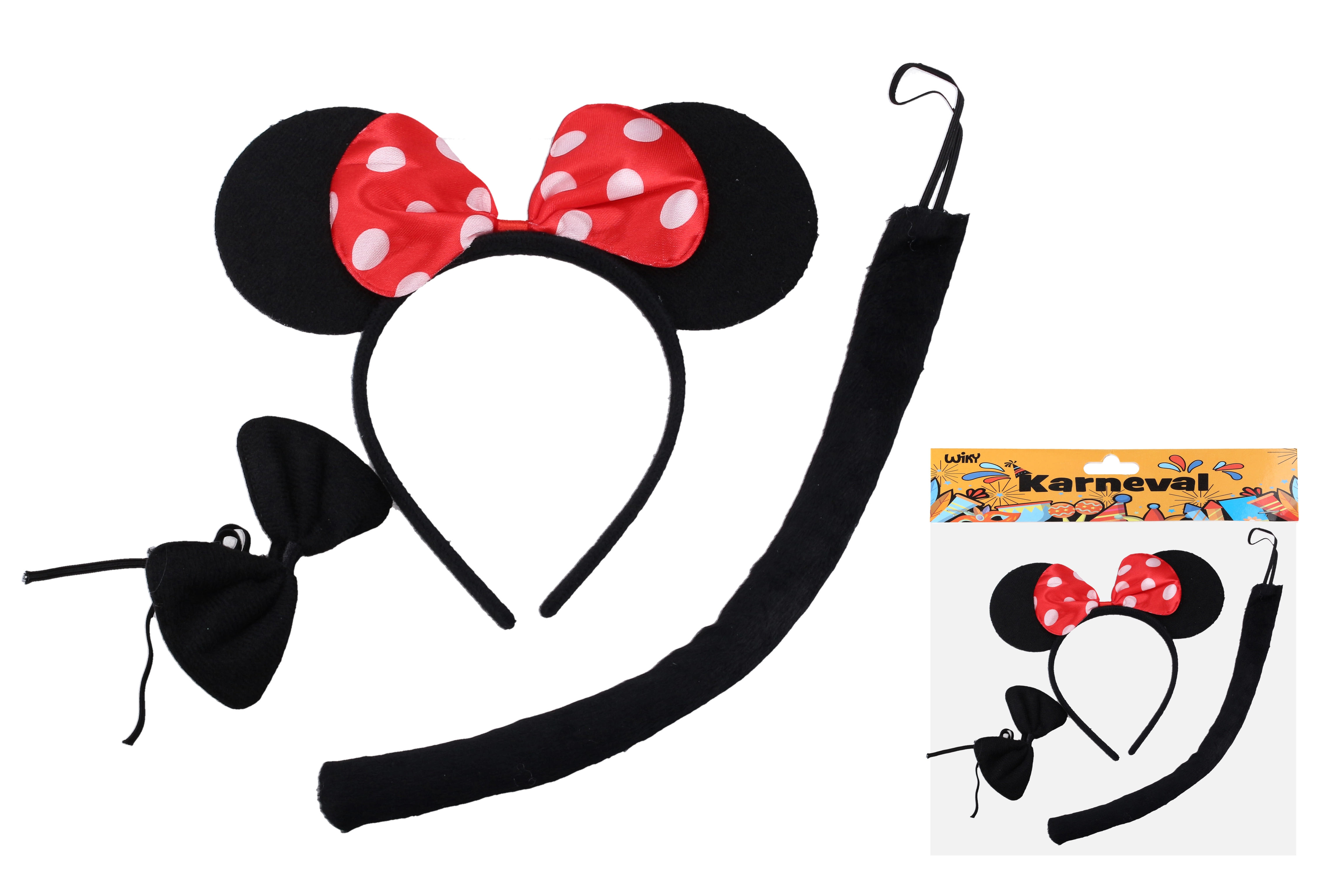 Wiky Set W026115 myška čierna