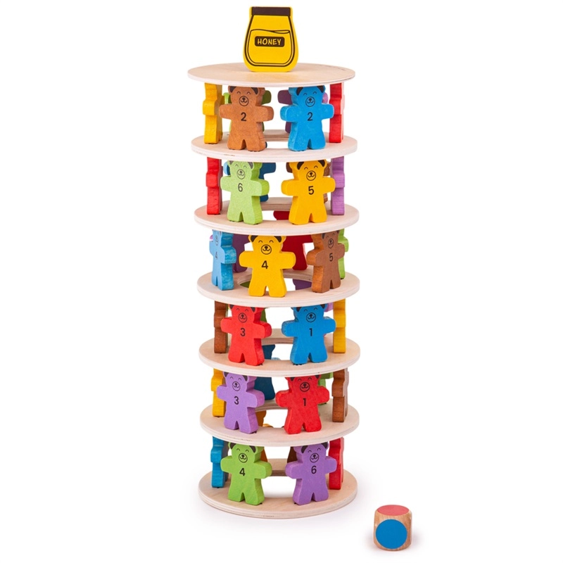 E-shop Bigjigs Toys Hra padajúce medvedíky
