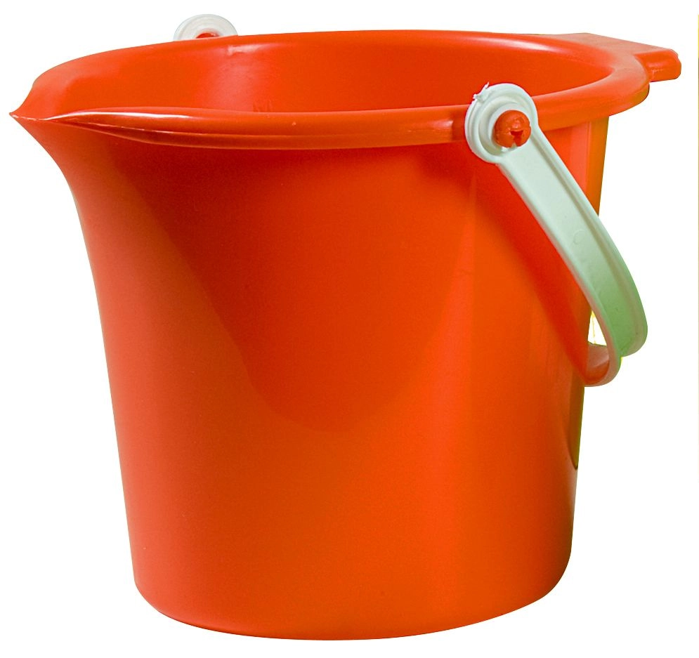 E-shop Androni Kýblik s výlevkou 18 cm červený