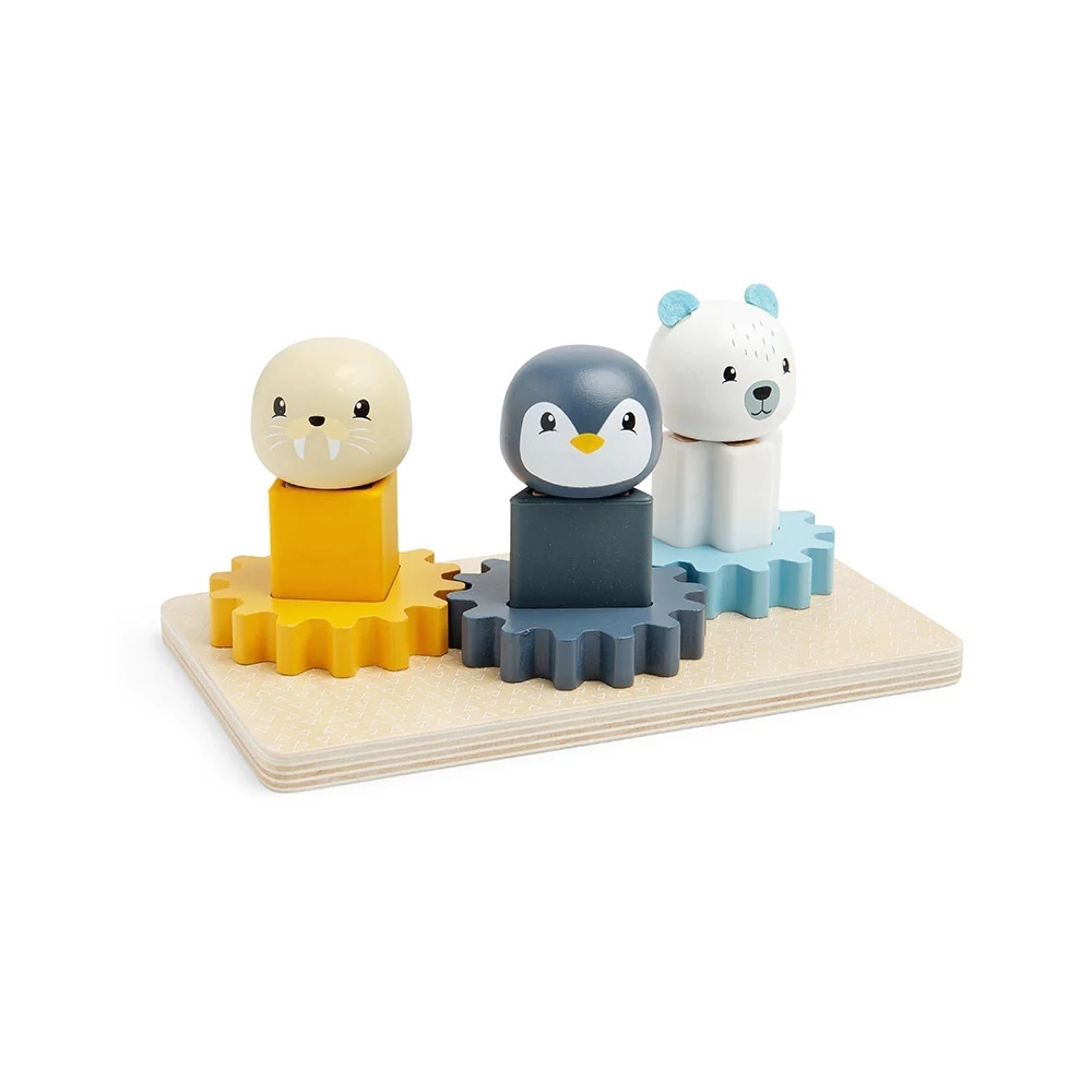 E-shop Bigjigs Toys motorická deska Artic