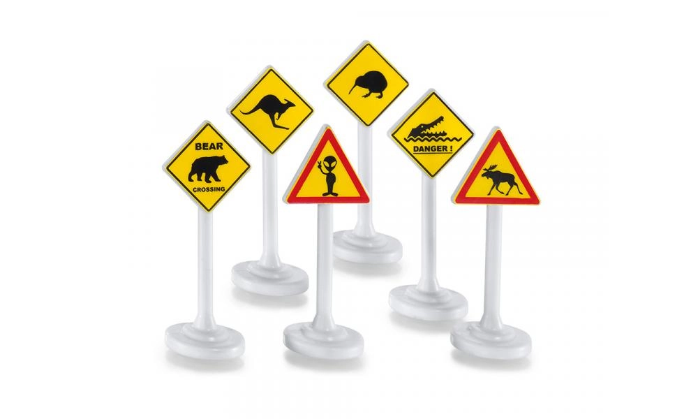 Siku Super medzinárodné dopravné značky – sada 6 ks