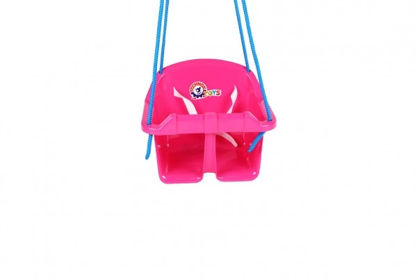 Teddies hojdačka Baby ružová