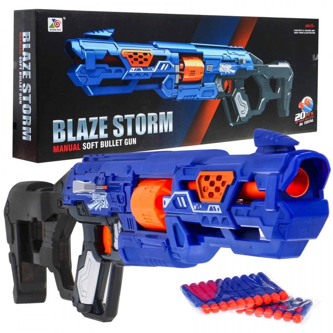 E-shop Giga detská zbraň Blaze 3 Karabin modrá
