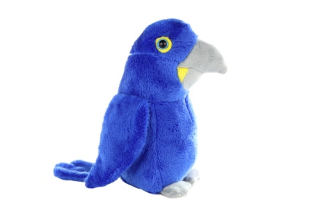 E-shop Plyšový modrý papagáj 16 cm
