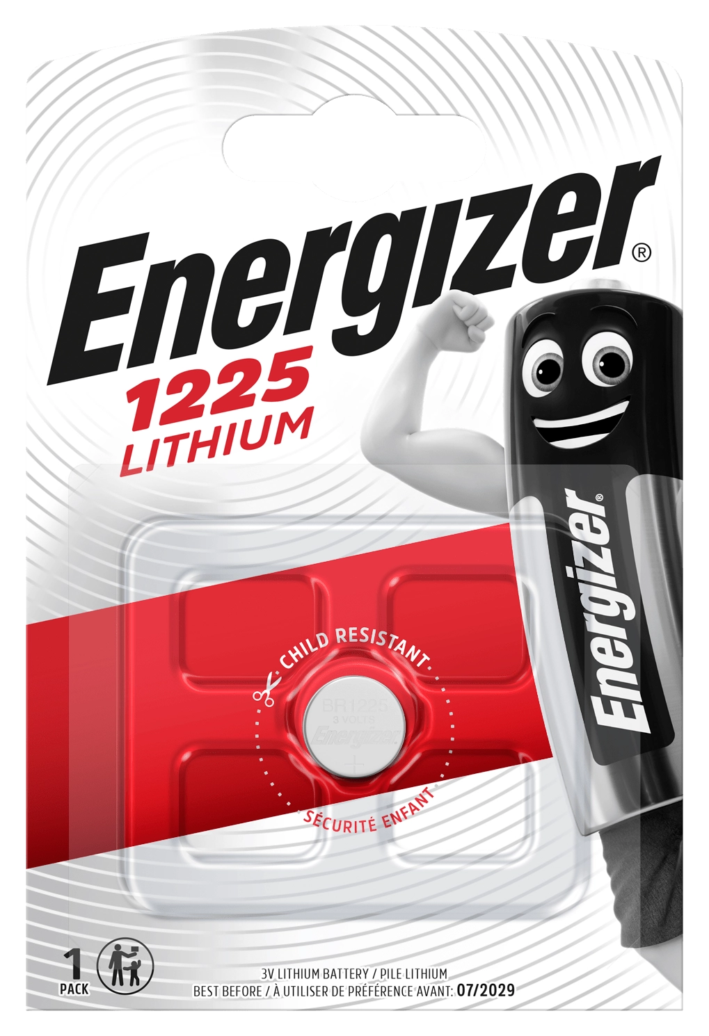 E-shop Energizer Lithium CR 1225 1ks 7638900411560