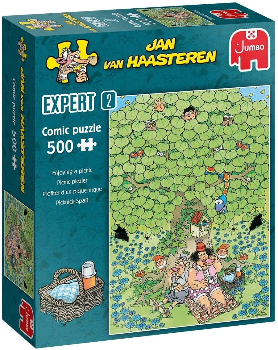 E-shop JUMBO puzzle Jan van Haasteren Expert 2: Potešenie z pikniku 500 dielikov