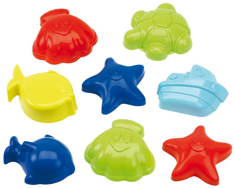 E-shop ECOIFFIER Baby formičky na písek ocean set 8ks