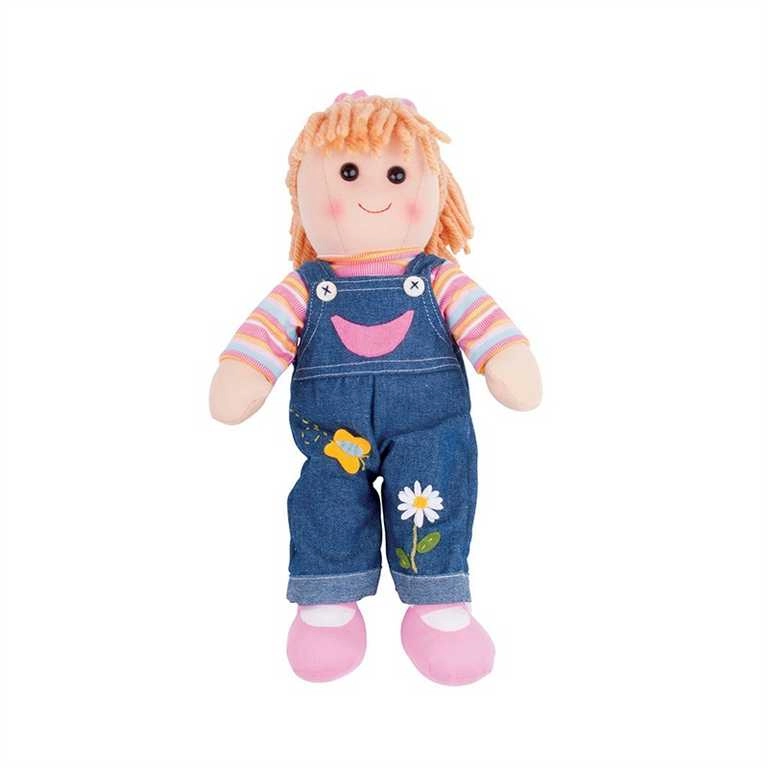 E-shop Bigjigs Toys látková Penny 38 cm