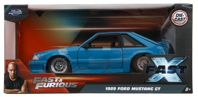Jada Toys 1989 Ford Mustang GT 1:24 Rýchlo a zbesilo 10 kovový model