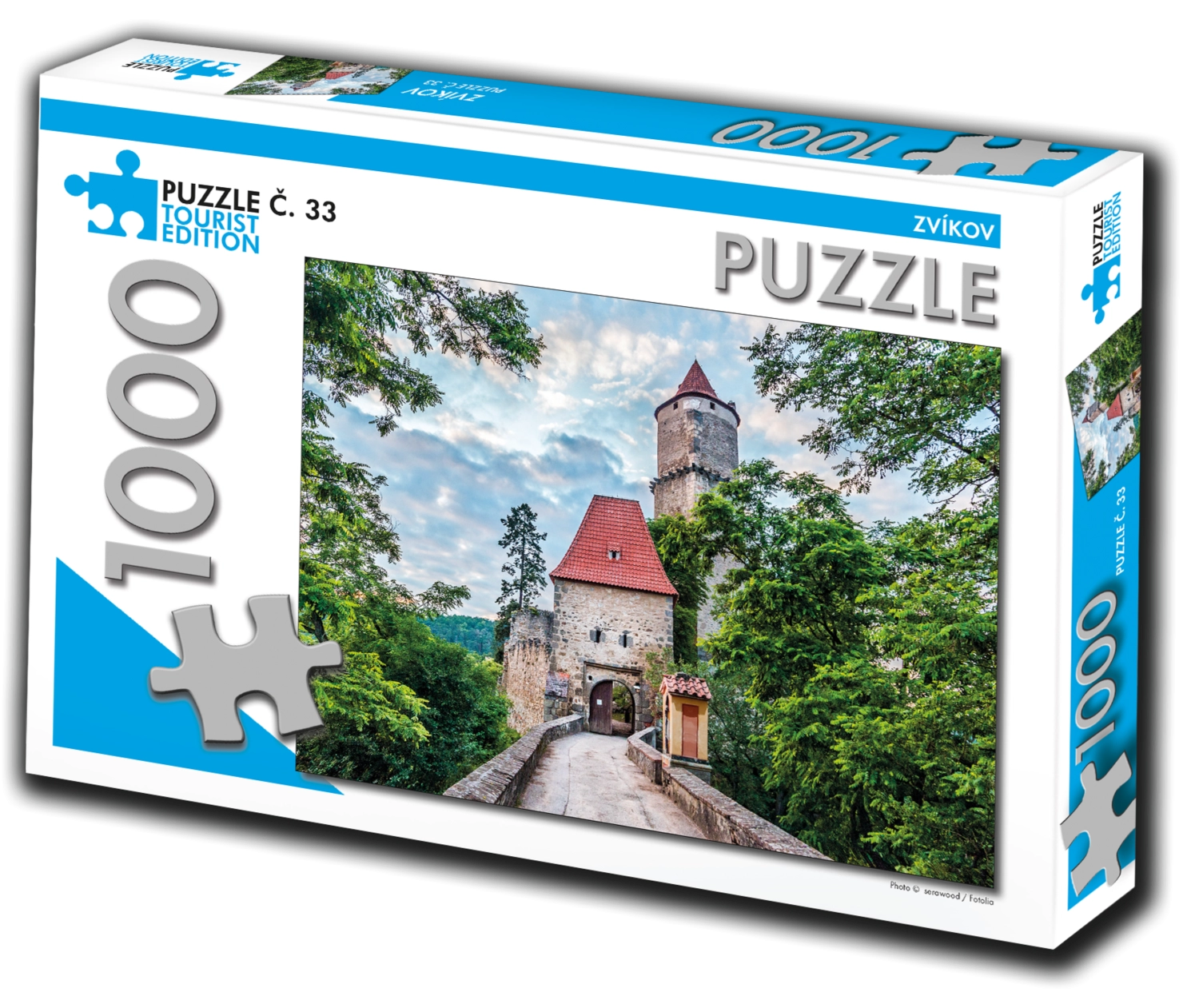 E-shop Puzzle Tourist Edition Zvíkov 1000 dielikov