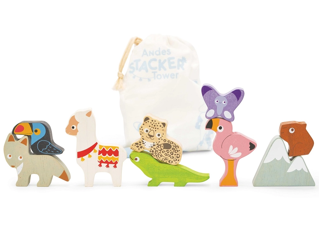E-shop Le Toy Van skladacia veža Petilou Andes