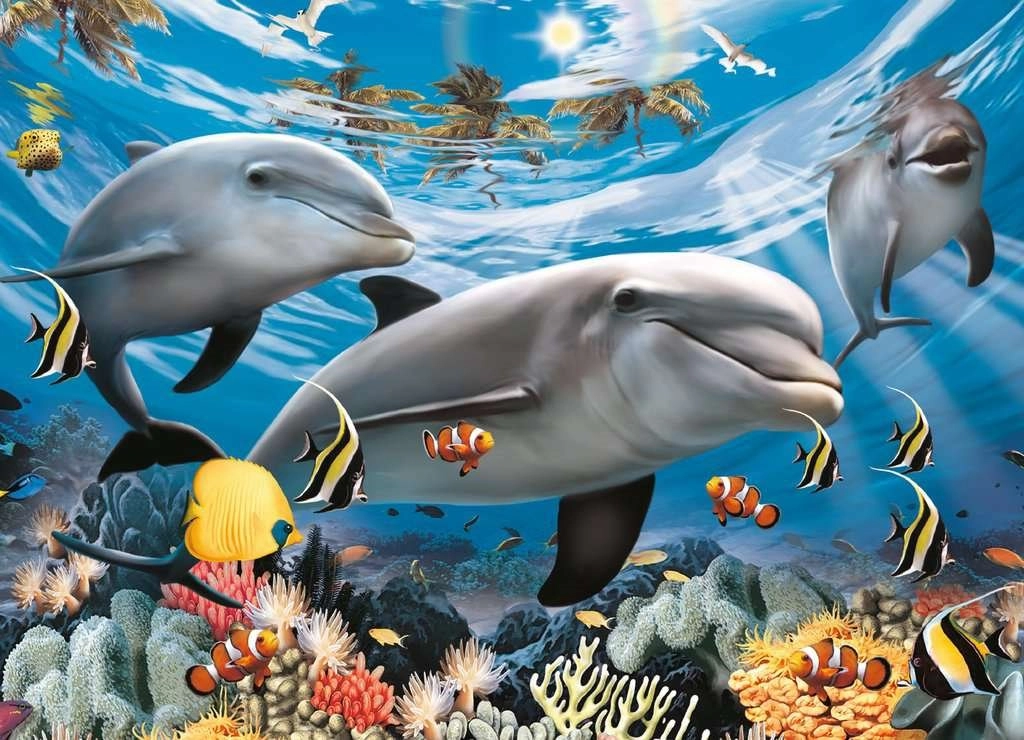 E-shop Puzzle Karibský úsmev 60 dielikov RAVENSBURGER
