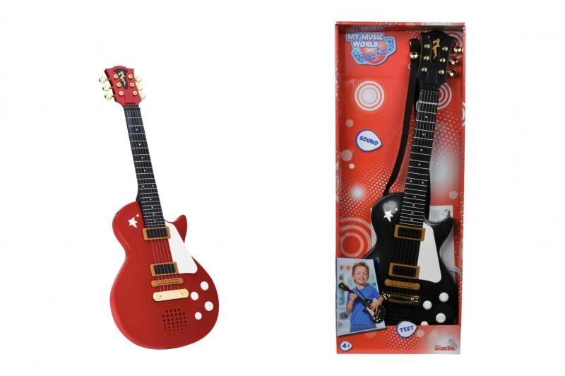 Simba rocková gitara červená 56 cm