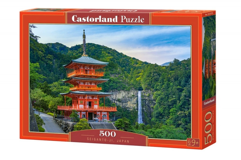 E-shop CASTORLAND Chrám Seiganto-ji Japonsko 500 dielov