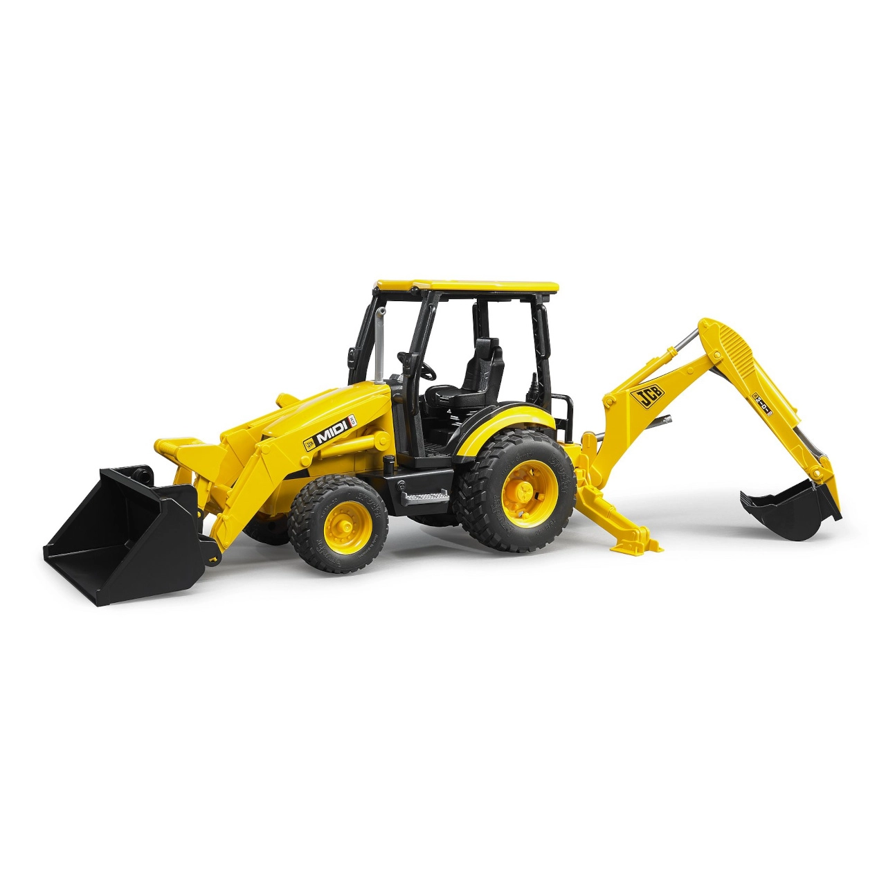 E-shop Bruder 2427 Traktor JCB MIDI čelný nakladač + lyžica