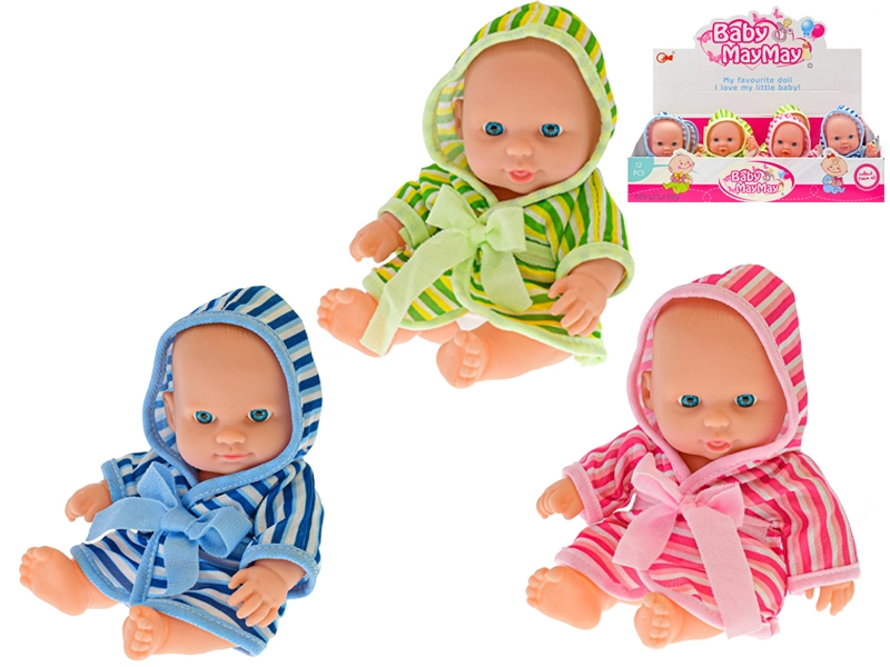 Mikro Trading bábätko v županu 20 cm