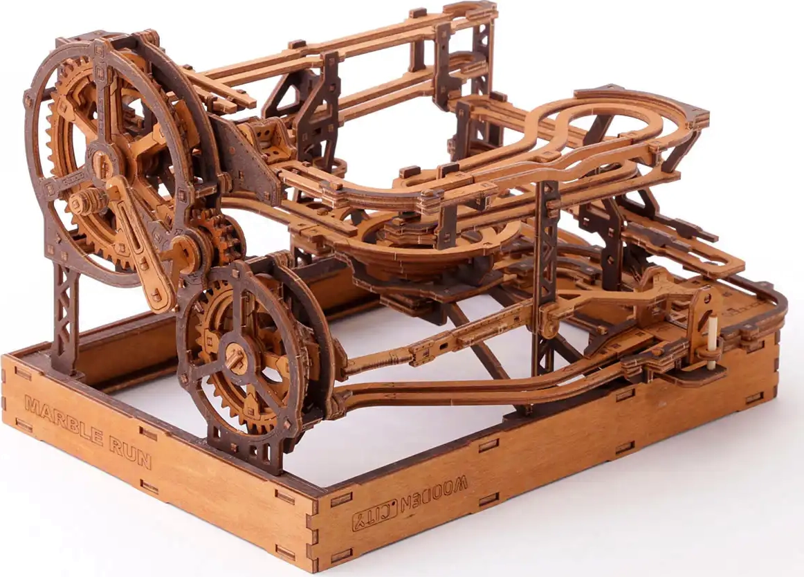 WOODEN CITY 3D drevené puzzle Guličková dráha 265 ks