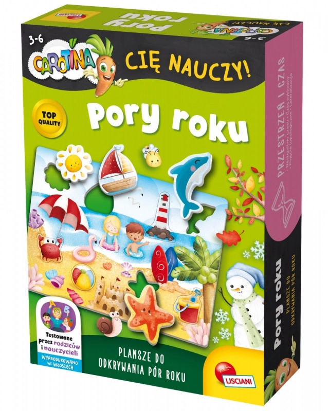 E-shop Carotina ťa naučí ročné obdobia vzdelávacia hra pre deti 3+