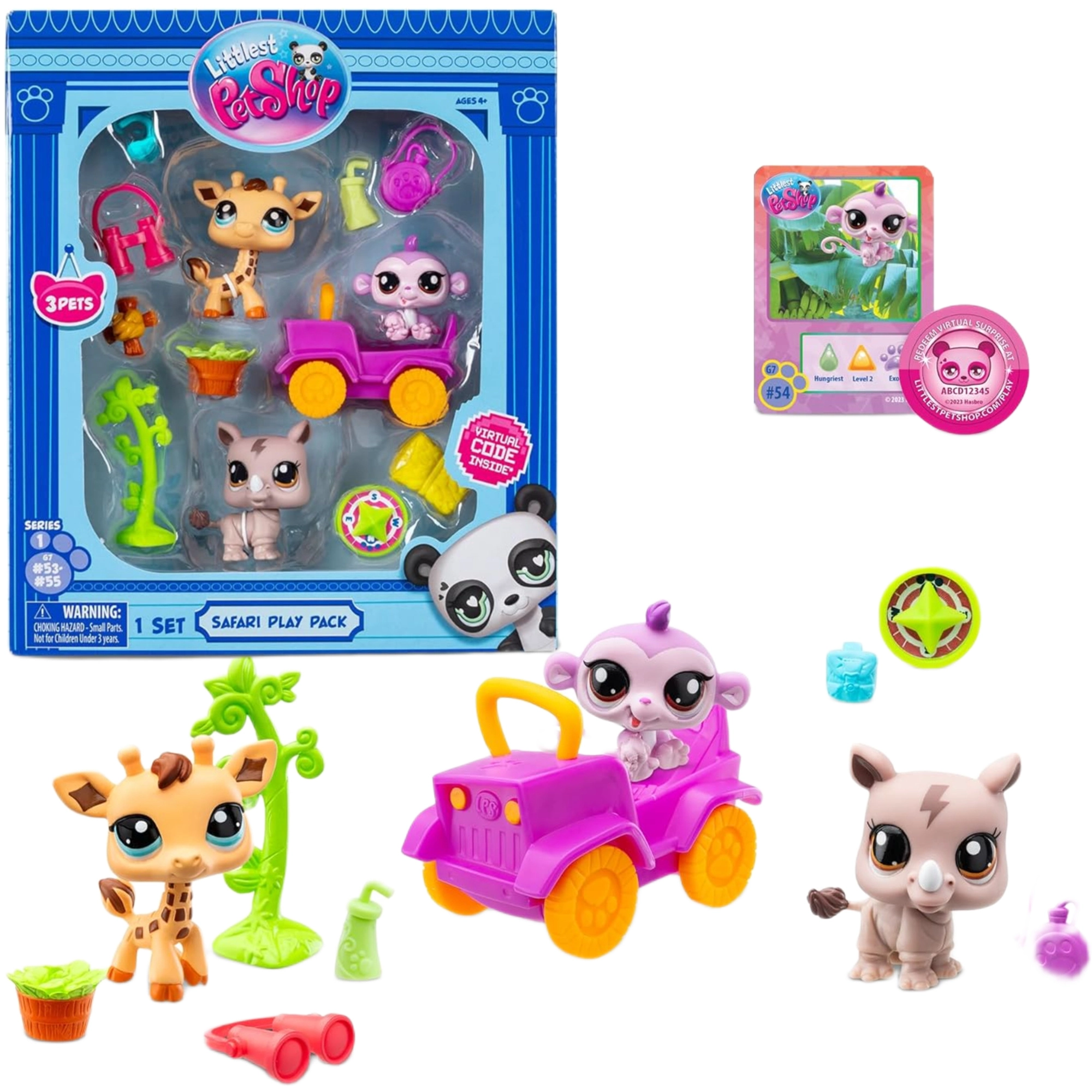 Littlest Pet Shop Safari set – figúrky a doplnky