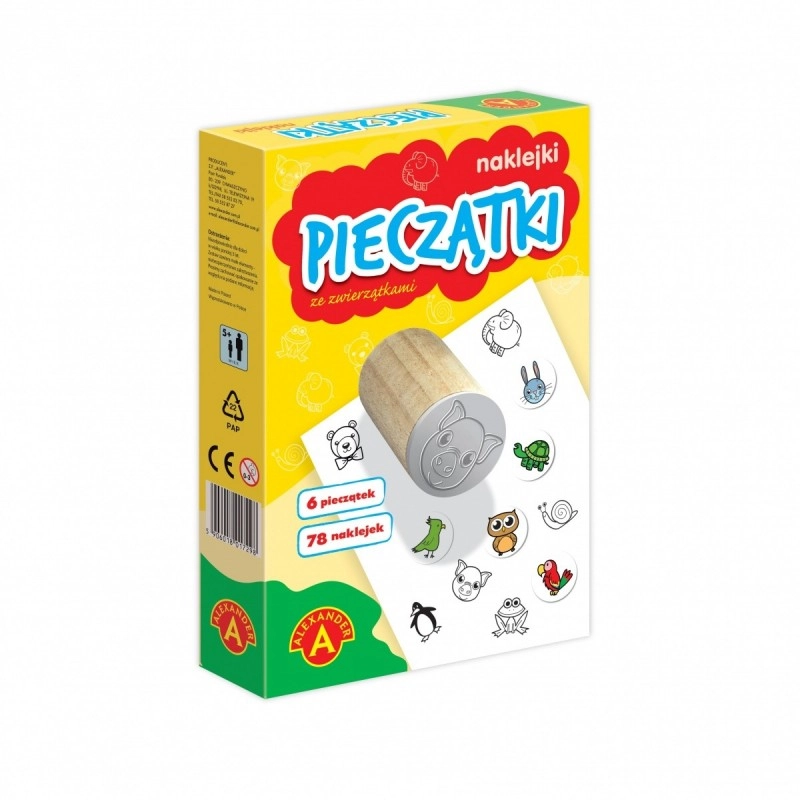 E-shop Małe pieczątki i naklejki ze zwierzątkami