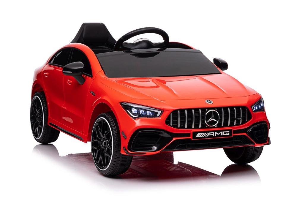 E-shop Mamido Elektrické autíčko Mercedes CLA 45s AMG 4x4 červená