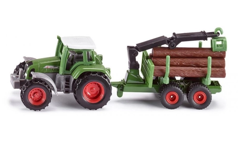 E-shop Siku Blister Traktor s přívěsem na kulatinu