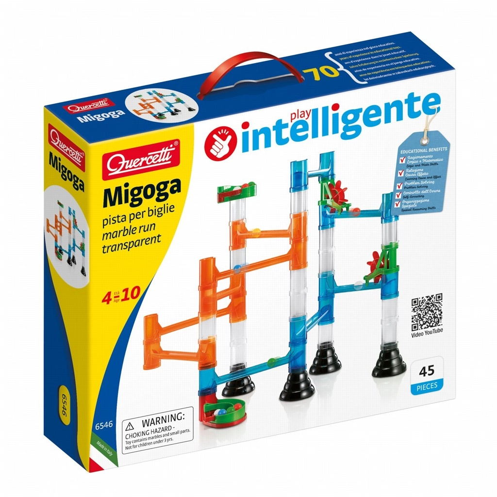 E-shop Quercetti Marble Run Transparent 46 ks 6546