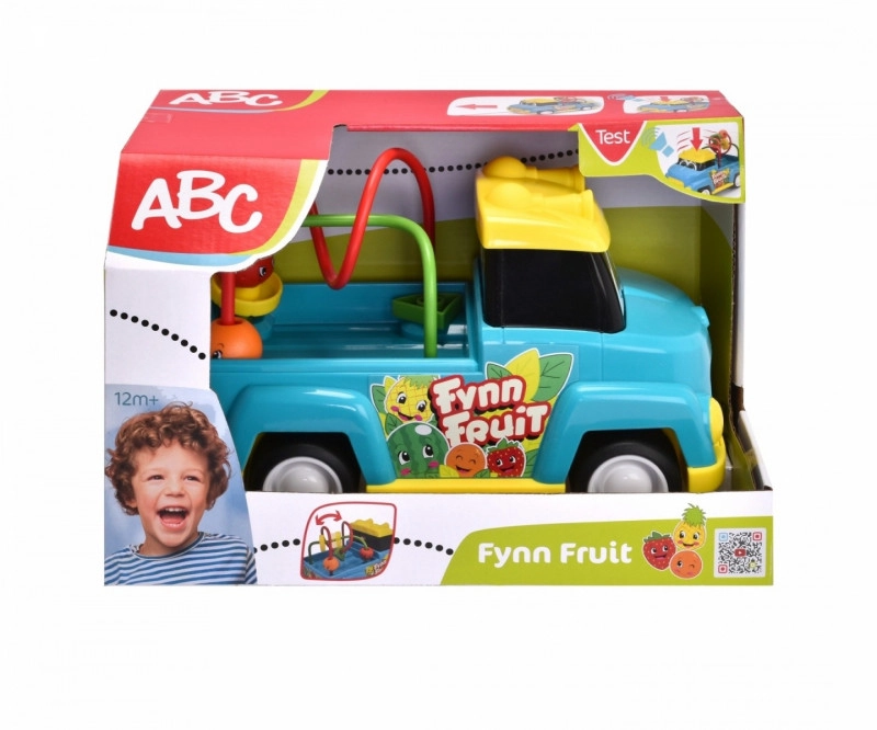 E-shop Ťahacie autíčko s ovocným bludiskom ABC 25 cm