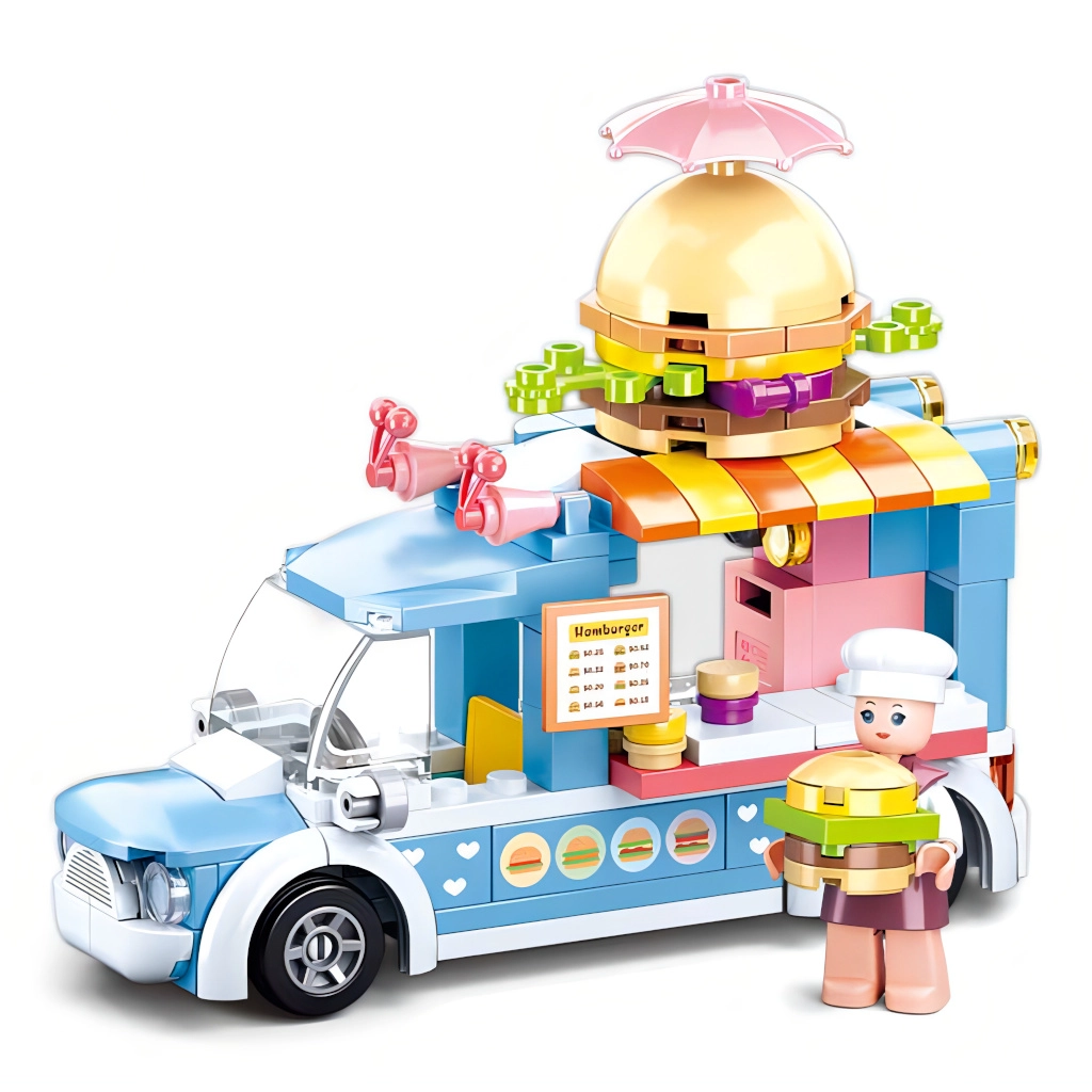 E-shop Sluban B0993B Pojízdná prodejna hamburgerů