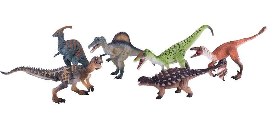 E-shop Mojo sada dinosaurov deluxe – 6 figúrok