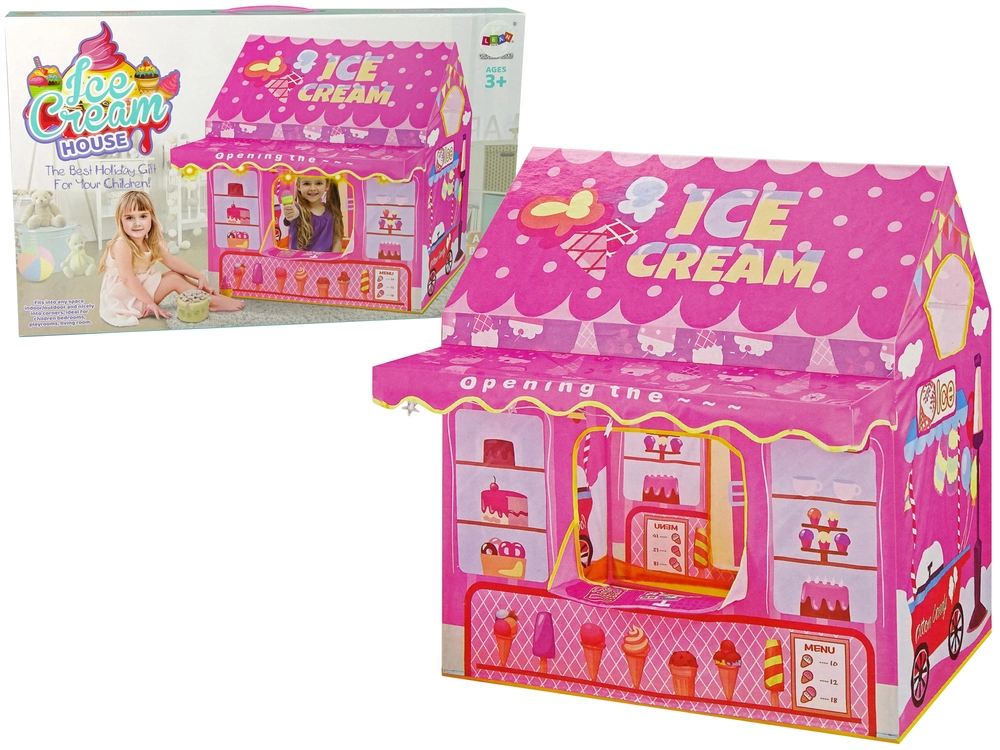 E-shop Lean Toys Stan pre deti zmrzlinový stánok